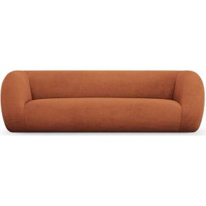 Cosmopolitan Design Оранжев диван от плат bouclé 230 cm Essen - Cosmopolitan Design (COS_3S_101_F1_ESSEN4)