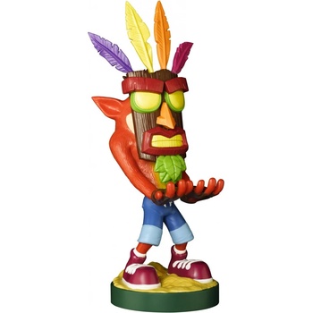 Exquisite Gaming Crash Bandicoot Cable Guy Aku Aku Crash 20 cm