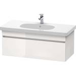 Duravit DuraStyle - Шкафче за умивалник 40x100x45 см, 1 чекмедже, лъскаво бяло DS638502222 (DS638502222)