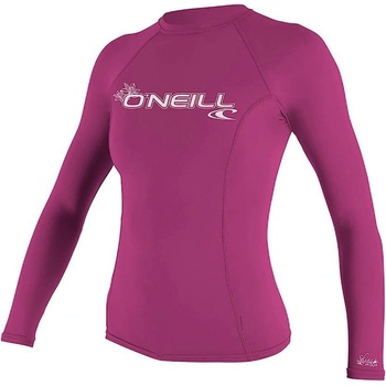 O'Neill Wms Basic Skins S/S Rash fox pink