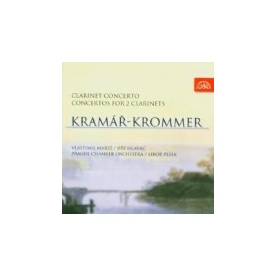 MARES VLASTIMIL, HLAVAC JIRI, PRAZSKY - KROMMER-KRAMAR : KONCERTY PRO KLARINET CD