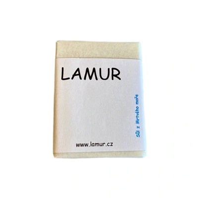 LAMUR Ламур, минерален сапун със сол от Мъртво море, 100 г