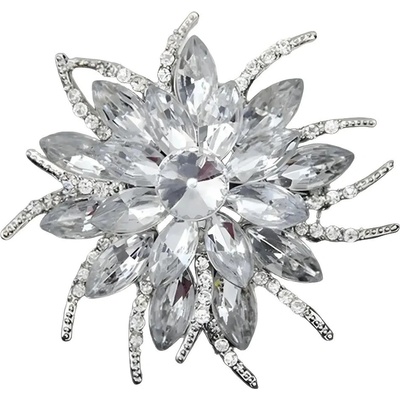 Amparo Miranda Miranda Brošňa White Flower K4436