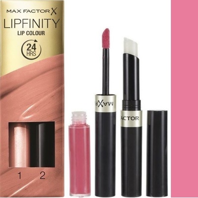 Max Factor Lipfinity Colour & Gloss rúž a lesk 22 Forever Lolita a 1,9 g 2,3 ml