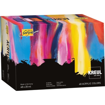 Kreul Solo Goya Комплект акрилни бои 48 x 20 ml