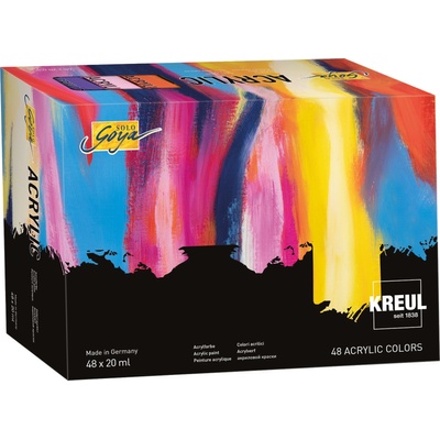 Kreul Solo Goya Комплект акрилни бои 48 x 20 ml