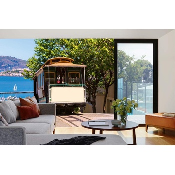 DIMEX ART s. r. o Самозалепваща се флизелинова фототапета калифорнийски кабел кола 375 x 250 см