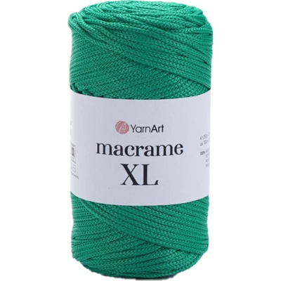 Yarn Art Macrame XL 168 smaragdově zelená