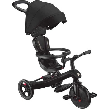 Globber Триколка 4 в 1 globber explorer trike със сенник, черна