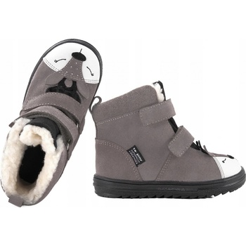 Mido Noster 22-28 zimní boty voděodolné sněhule s membránou šedá