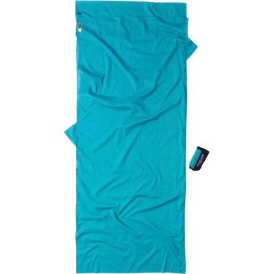 Cocoon Вътрешен чувал Cocoon Insect Shield TravelSheet Egyptian Cotton Travel sleeping bag - Laguna Blue - размер 218 x 90 cm (515-0033-0111)