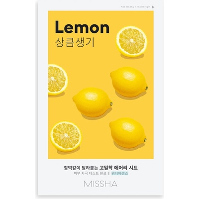 Missha Маска за лице с Лимон Missha Airy Fit Sheet Mask Lemon (MM454736)