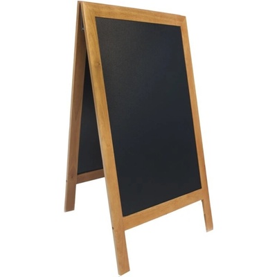 Noble Class Nabídková stojanová tabule SANDWICH 120 x 70 cm, teak