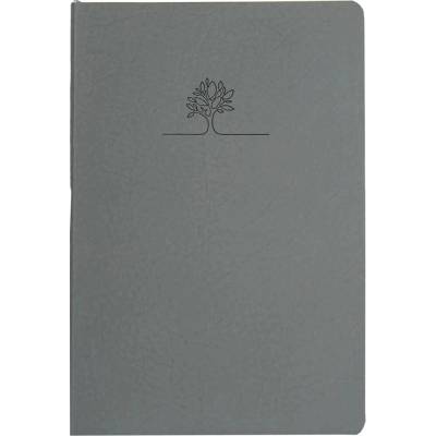 Notes A6 80gr linajk. sivý Strom