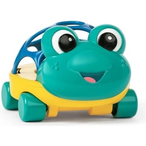 Oball Количка и дрънкалка 2в1 Curious Car костенурка Neptune 3m+ (16766-6)
