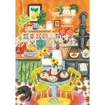 Magnolia - Puzzle Orange Kitchen - 1 000 piese