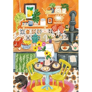Magnolia - Puzzle Orange Kitchen - 1 000 piese