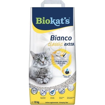 Biokat's Bianco Extra Classic постелка за котки 3 x 5 кг