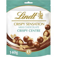 Lindt Sensation mliečne čokoládové bonbóny s náplňou z oblátky 140 g