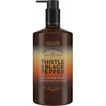 Scottish Fine Soaps mýdlo ostropestřec a černý pepř 500 ml