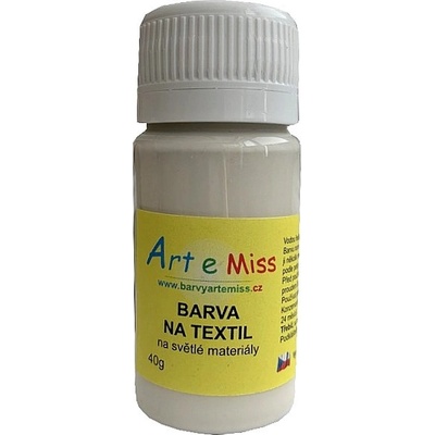 Art e Miss Barva na světlý textil 11 Bílá 40 g