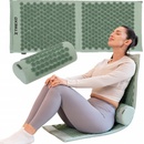 TREXO Akupresurní podložka velká s polštářkem TXO-B4Z005-GN green