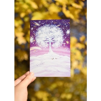 Adventní strom- přáníčko