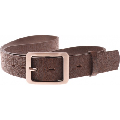 Penny Belts dámský kožený opasek 6159-V2-S40 hnědý