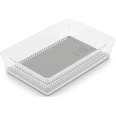 Curver Sistemo 9 Organizér 39 x 24 x 5 cm transparentný/sivá 10018-A94