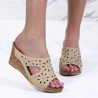 Xcess Чехли C6347-3 Beige