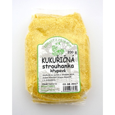 Zdraví z přírody Kukuřičná strouhanka křupavá 200 g – Zboží Dáma