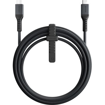 Image 1 of Nomad Kevlar USB-C to USB-C Charging Cable v2 100W - здрав кевларен USB-C към USB-C кабел за MacBook и устройства с USB-C порт (300 см) (черен)