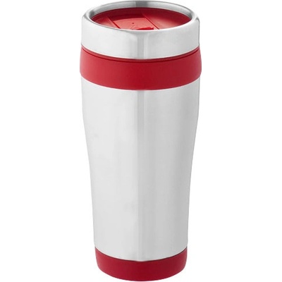 Elwood nerezový hrnek s tepelnou izolací 410 ml Červená