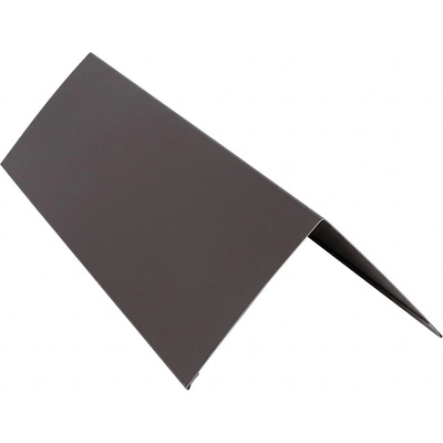 Protec hrebenáč pozink 19 cm 10-25° RAL 8019 Orieškovo hnedá mat 3 m