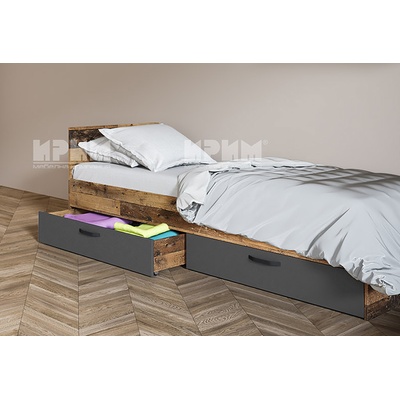 Bogdan Furniture I Легло Модел 2027 с чекмеджета, за матрак 90/200 см