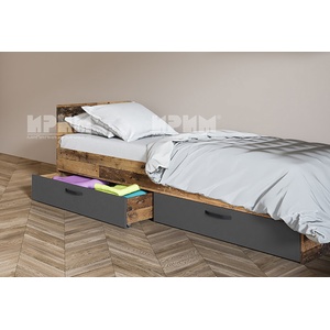 Bogdan Furniture I Легло Модел 2027 с чекмеджета, за матрак 90/200 см