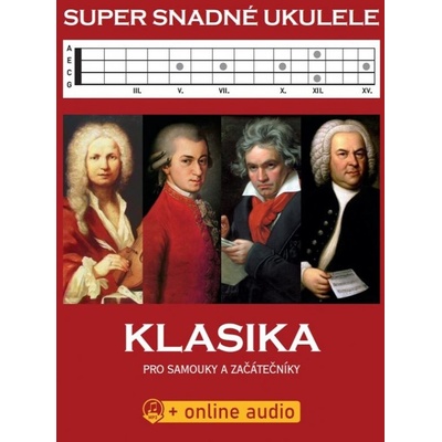 Super snadné ukulele Klasika pro samouky a začátečníky