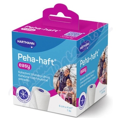 Peha-haft easy kohezivní trhat. obvaz 6 cm x 4 m