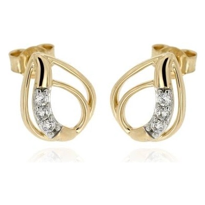 Zlatnictví U Kostela zlaté náušnice kapky 300997965