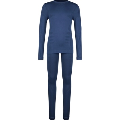 Heber Peak Детска риза с копчета Heber Peak Kid's Evergreen Seamless Underwear Set Synthetic base layer - Dark Blue - размер 10-12 years (704-5478-0111)