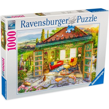 Ravensburger Пъзел Ravensburger от 1000 части - Оазис в Тоскана (12000412)