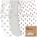 Keababies Антистрес Пелени За Повиване Organic 0-3 Месеца 3Бр Дивото Зове Keababies