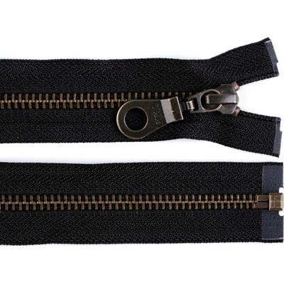 Stoklasa Staromosazný zip YKK No 5 délka 60 cm bundový černá