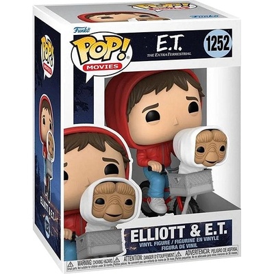 Funko POP! E.T. the Extra Terrestrial Elliot witch E.T. in Bike Basket