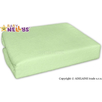 Baby Nellys Nepremokavé prestieradlo zelené 60x120