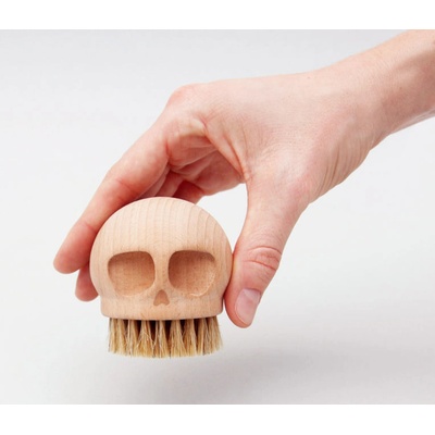 SUCK UK четка за почистване suck uk - skull - sk brushskull1