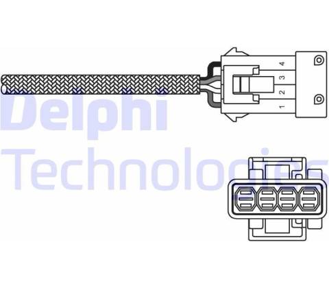 Lambda sonda DELPHI ES20255-12B1