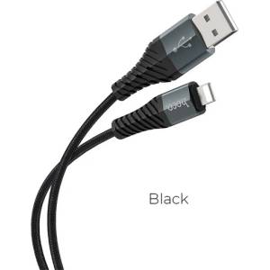 hoco. IPAD / IPAD 2 / IPAD 3-то поколение HOCO X38 кабел за данни USB - Lightning, 100 см, ЧЕРЕН (X38)