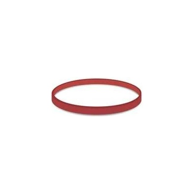Gumička silná červená 4mm priemer 8cm [1 kg]
