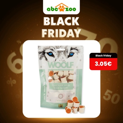 WOOLF chicken and cod sushi 100 g